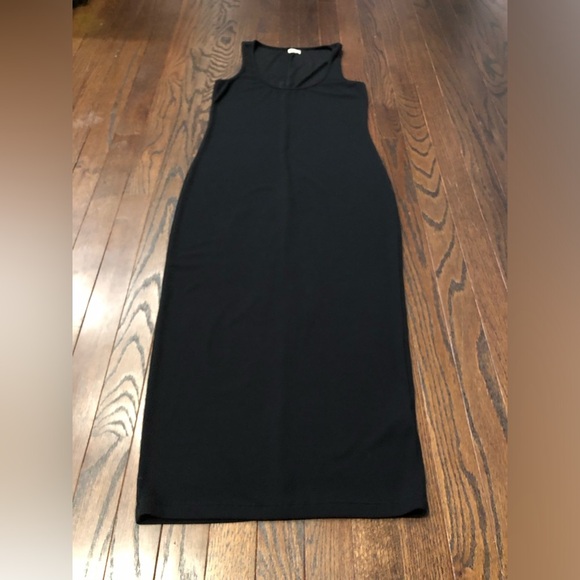 L'AGENCE Women's S Ivanna Midi Tank Bodycon Scoop Neckline Dress in Black - EUC! - Picture 4 of 13